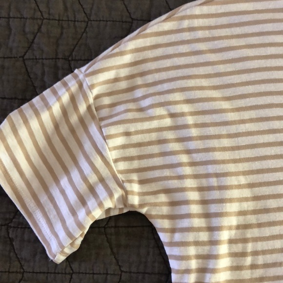 Stripped shirt with side tie - Picture 2 of 4
